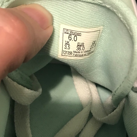 Vans Paisley mint green women’s 6 - Picture 8 of 8